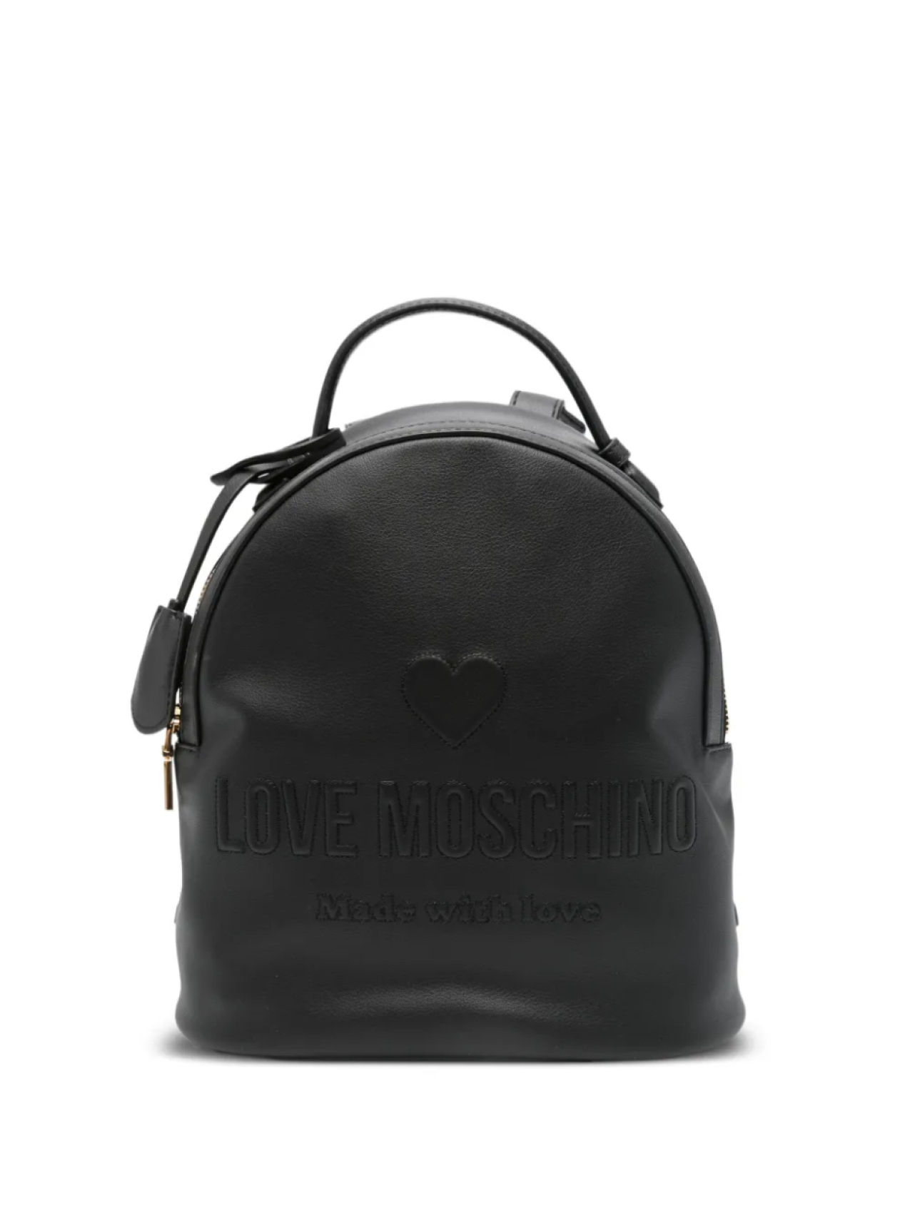 

Рюкзак с тиснением логотипа Love Moschino, черный