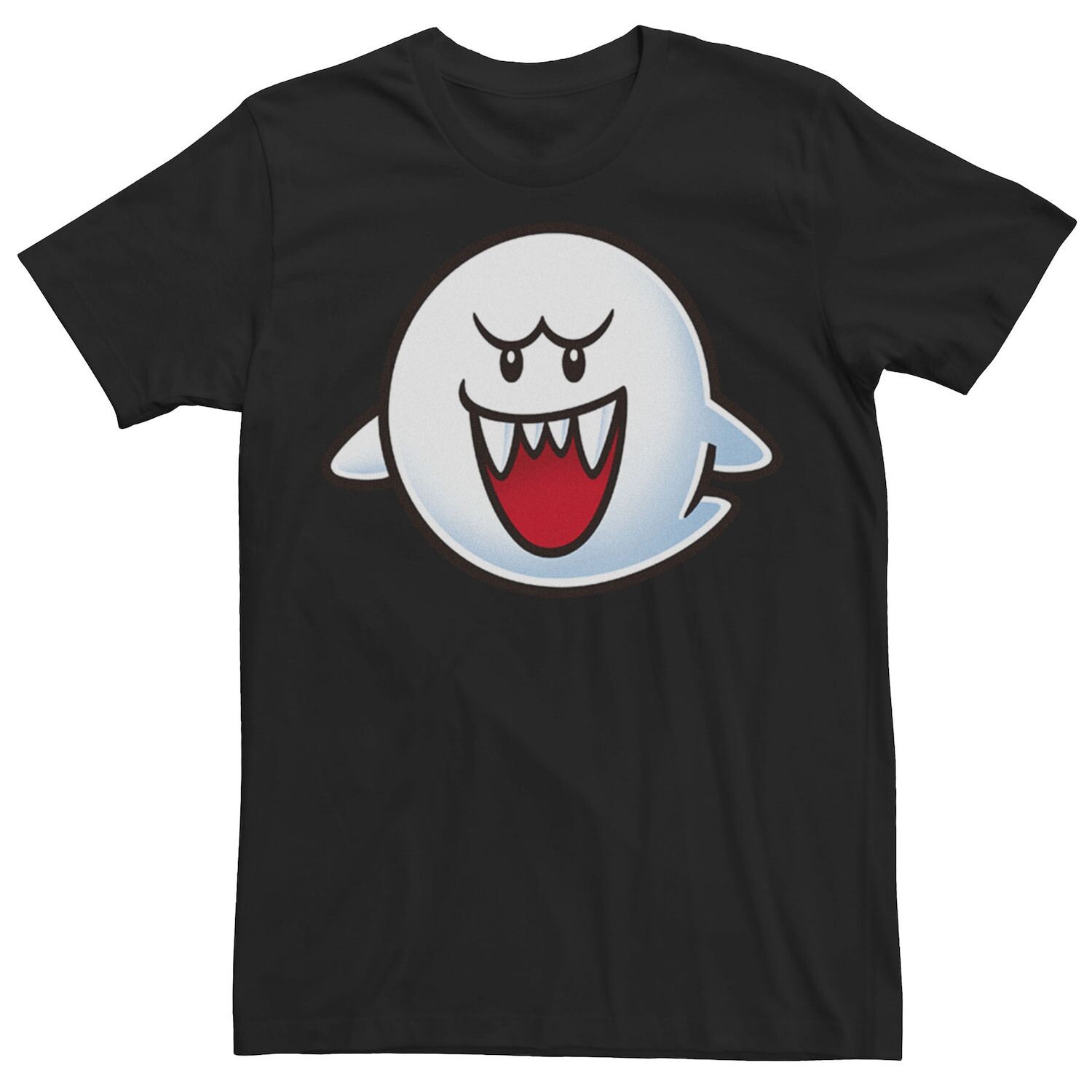 

Мужская футболка Nintendo Super Mario Boo Face Licensed Character