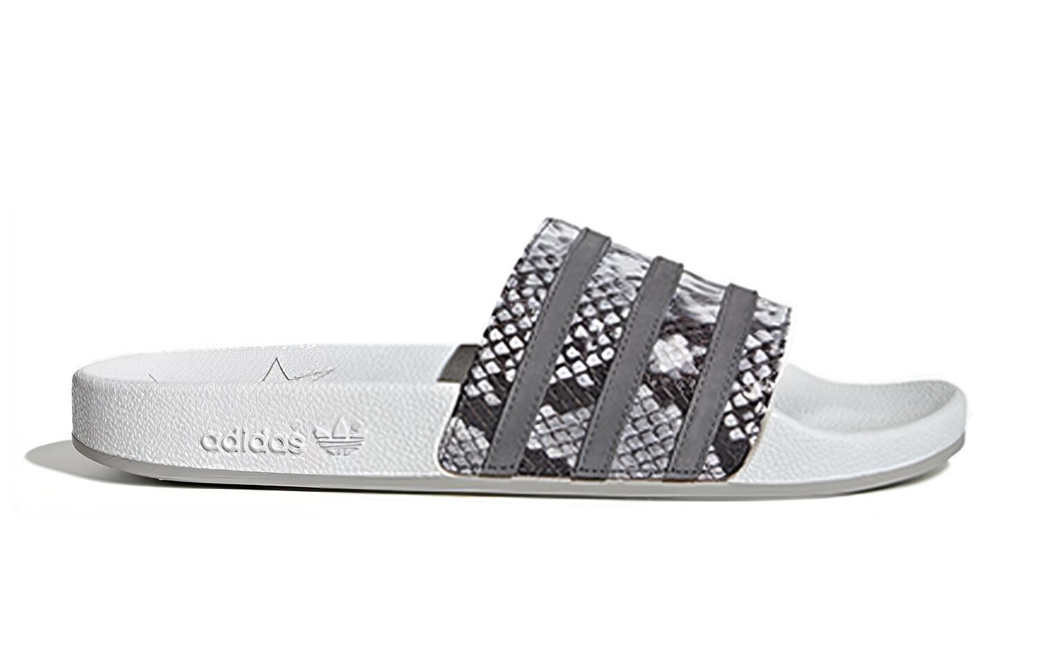 Шлепанцы и сланцы Adidas Adilette "Snakeskin" Slides — фото 2