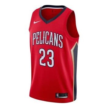 

Футболка nba jersey sw new orleans pelicans 23 Nike, красный
