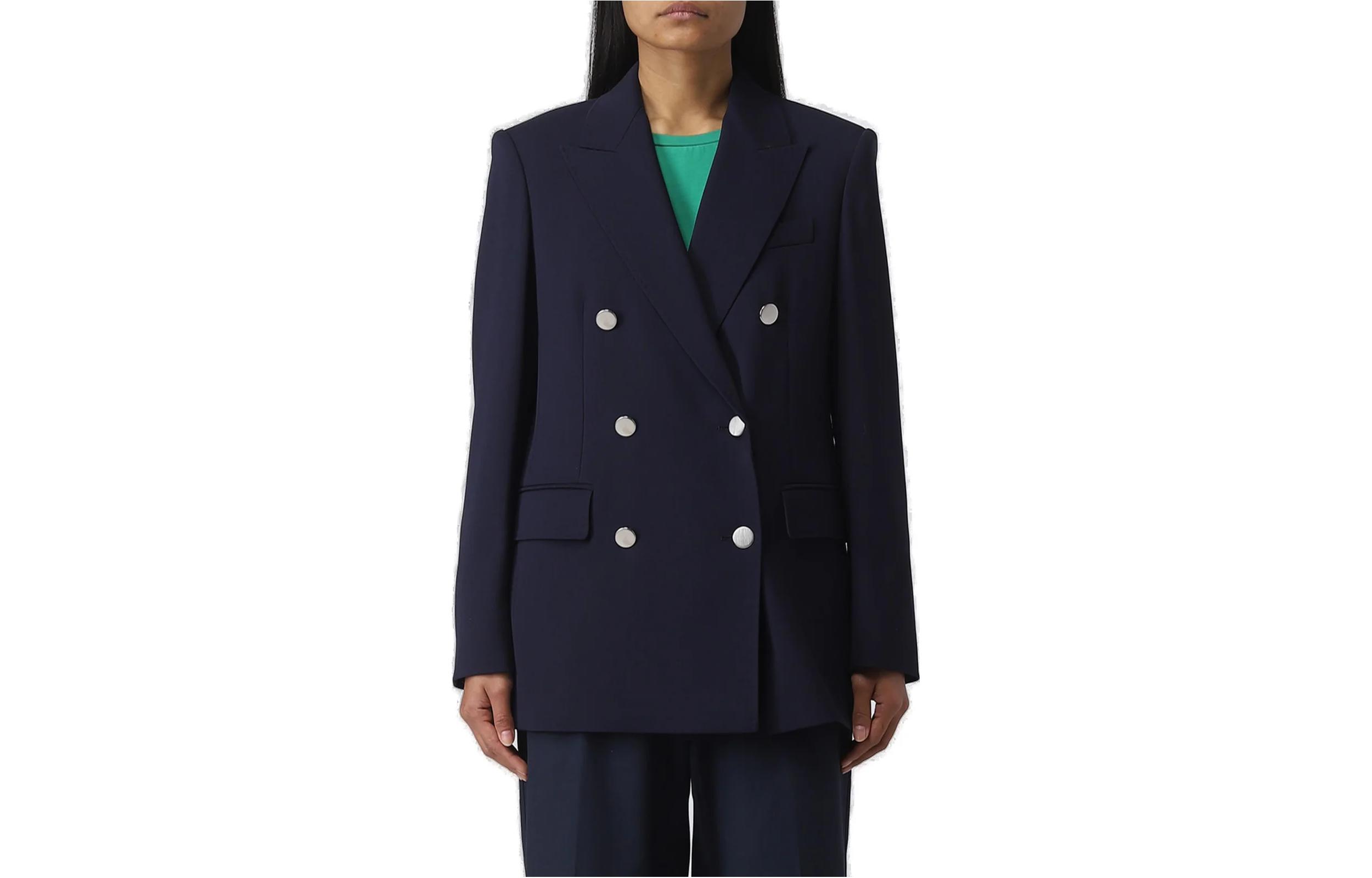 

'S MAX MARA Костюм деловой женский Navy Blue с воротником