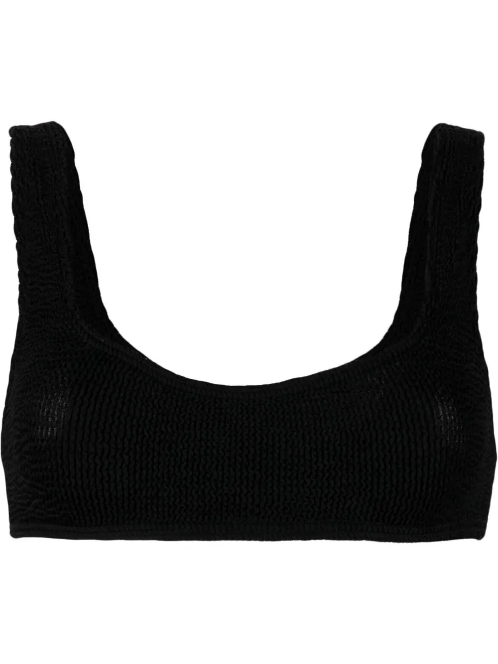 

Лиф бикини Scout с жатым эффектом Bond-Eye, черный