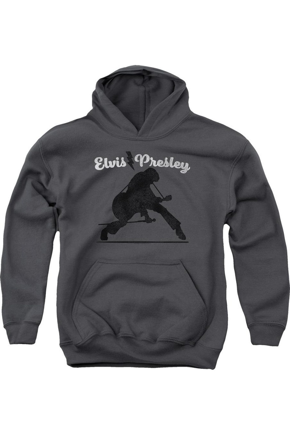 

Молодежная толстовка с принтом Elvis Presley Gildan, Charcoal