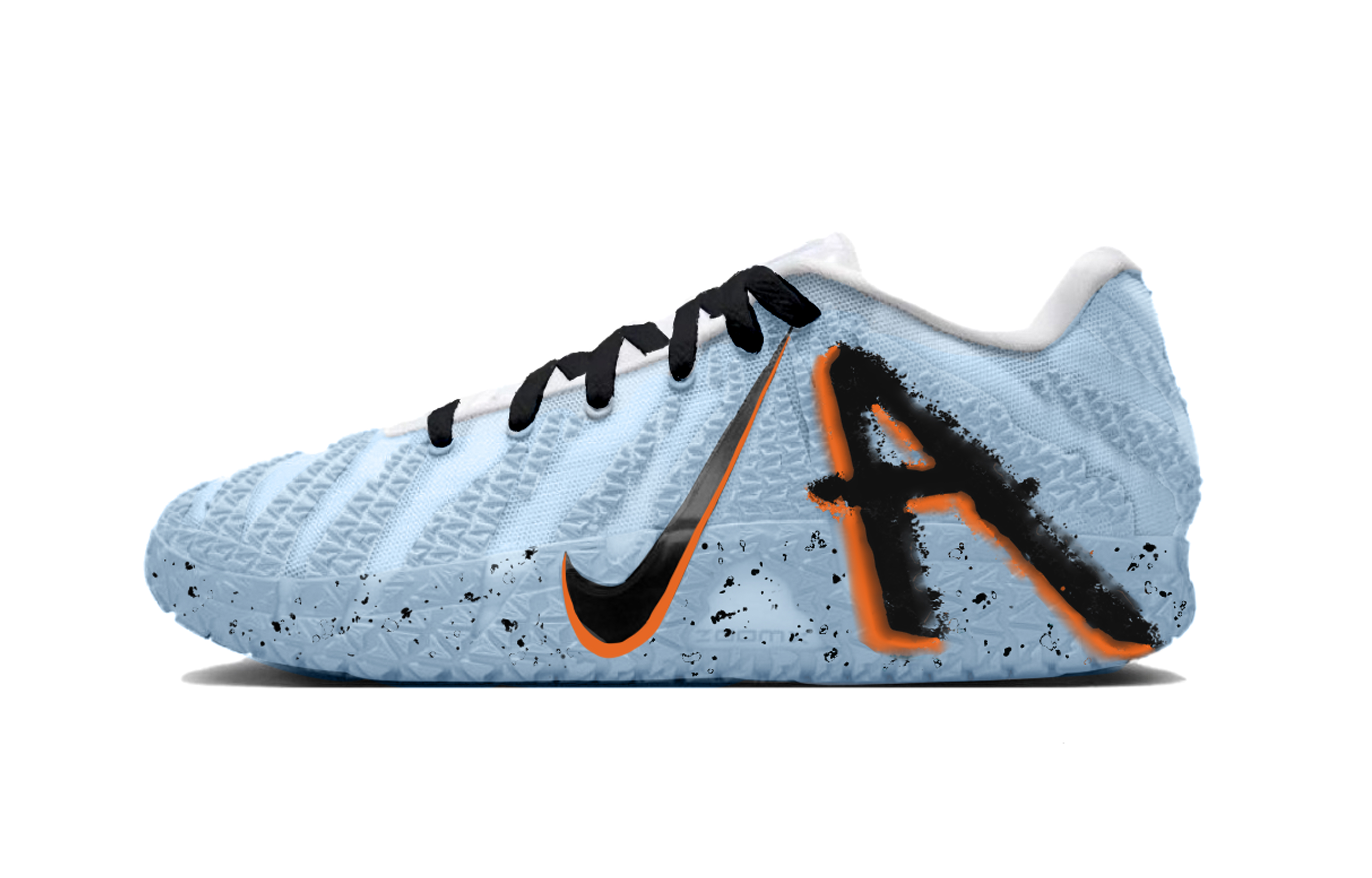 

Nike Баскетбольные кроссовки Ja Morant 3 Gray Bear Low, мужские, серо-синие