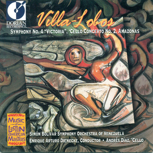 

CD диск Villa-Lobos / Diaz: Sym 4/Con VC 2/Amazonas