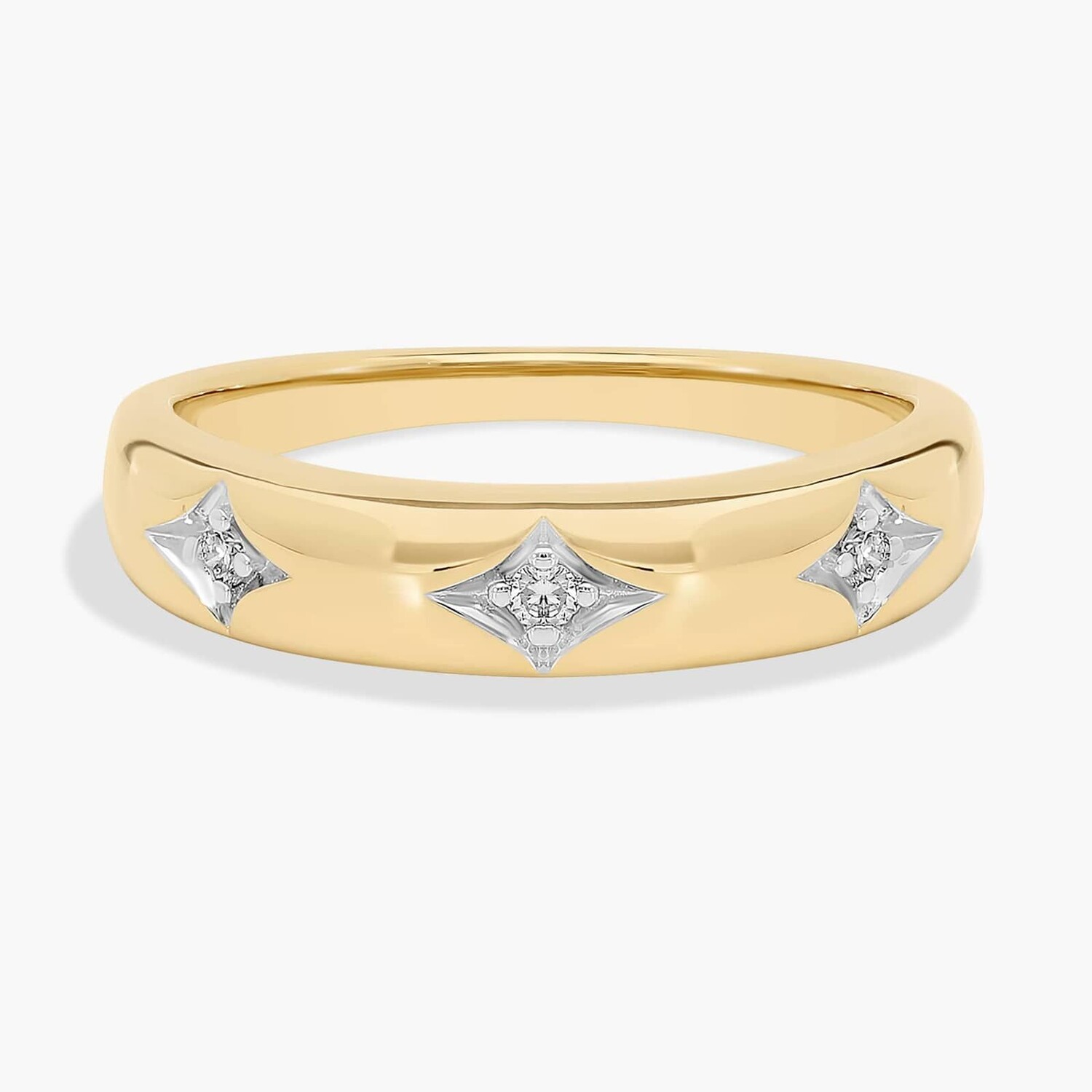 

Модный браслет Diamond Flicker из 14-каратного желтого золота Blue Nile