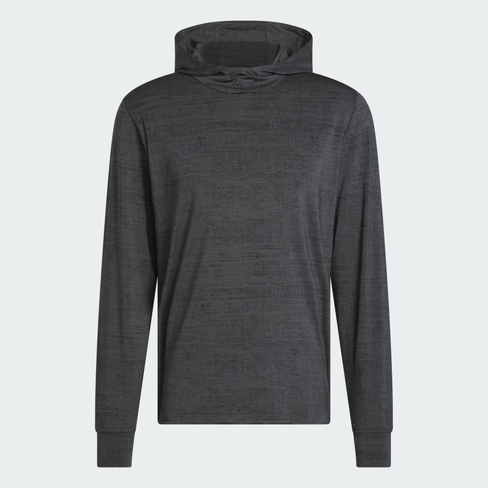 Спортивное худи Adidas Performance Printed Lightweight Hoodie, цвет Black/Carbon — фото 4