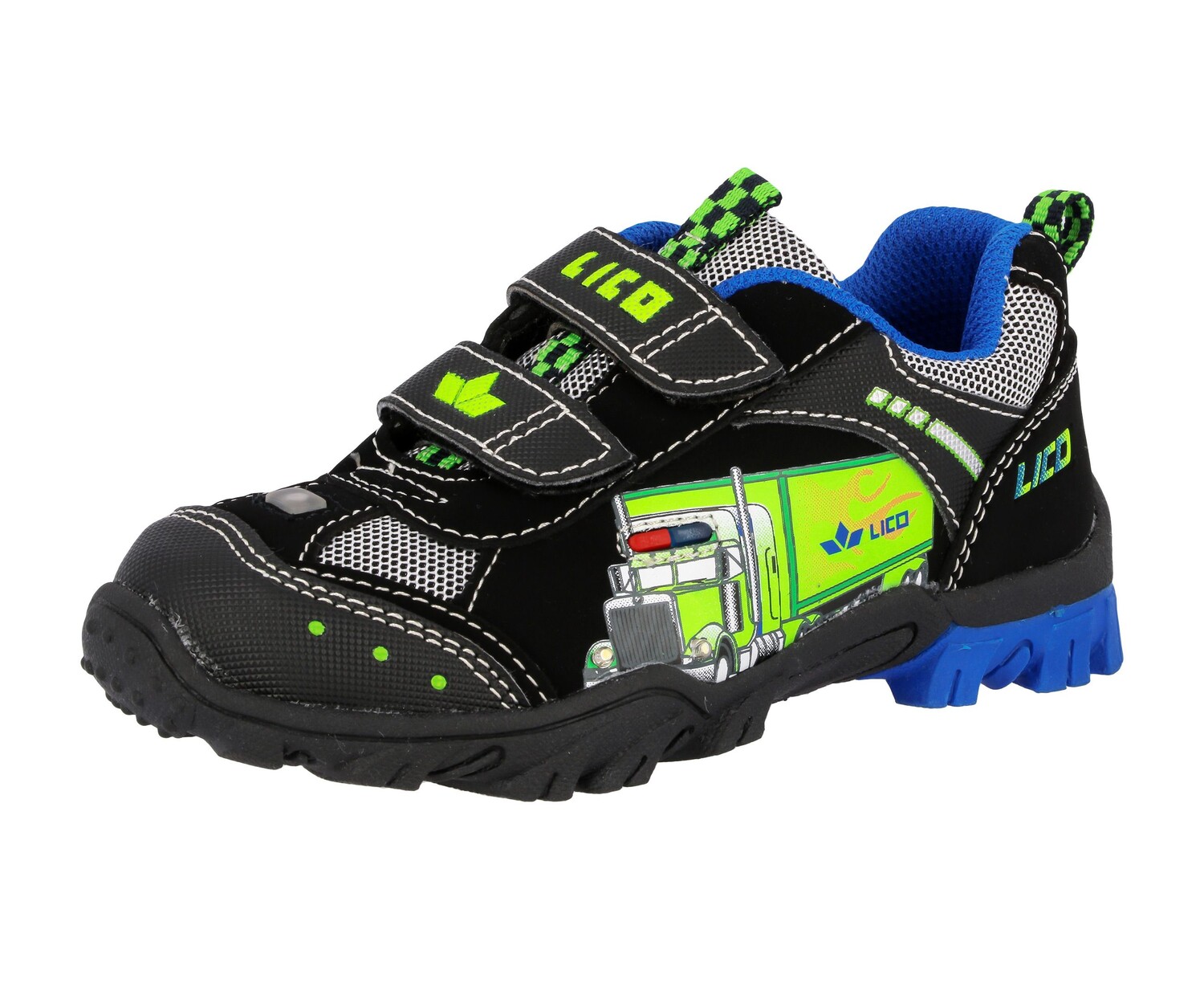 

Низкие кроссовки Lico Klettschuh Truck V Blinky, черный