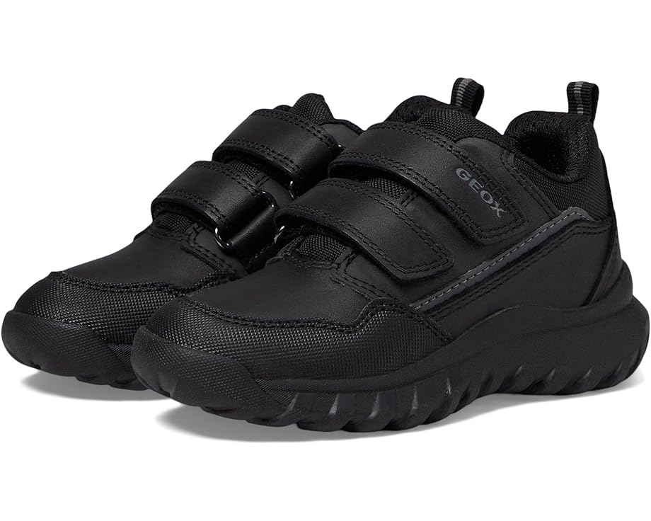 

Кроссовки Geox Kids J Simbyos Boy, цвет Black/Dark Grey