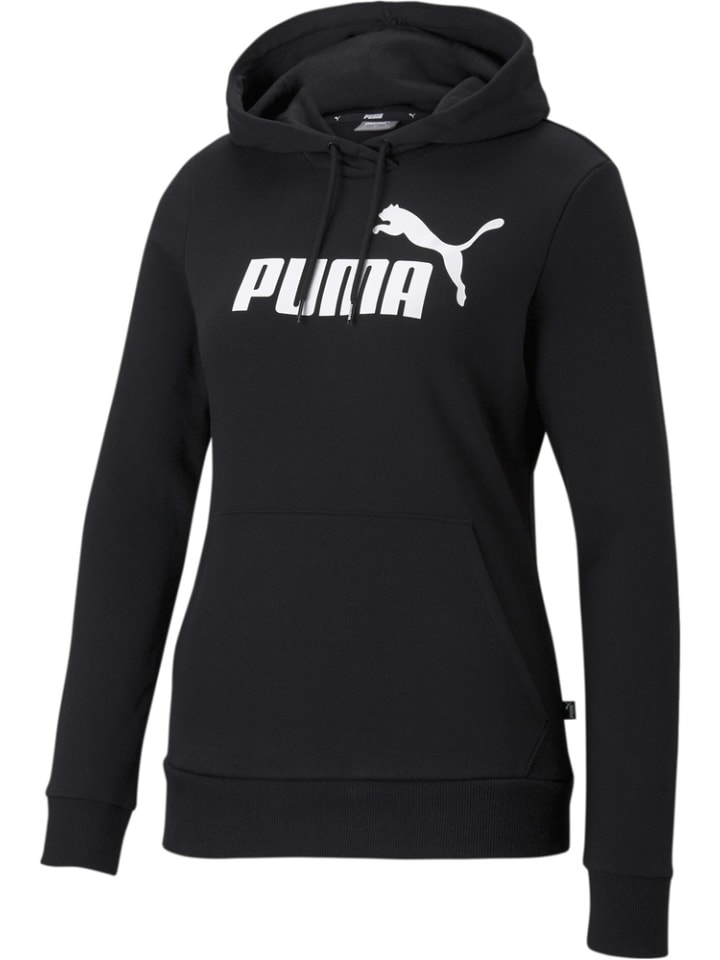 

Puma Худи "ESS Logo Hoodie TR" черного цвета