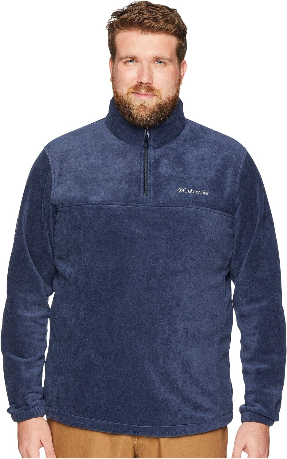 

Куртка Big & Tall Steens Mountain 1/2 Zip Columbia, цвет Collegiate Navy
