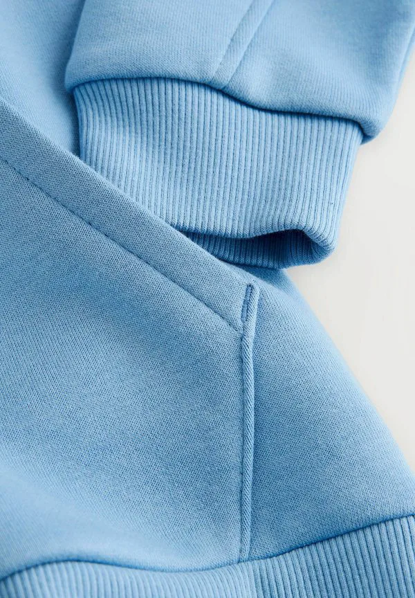 Толстовка с капюшоном, стандартного кроя, на молнии. Next, Light Blue — фото 3