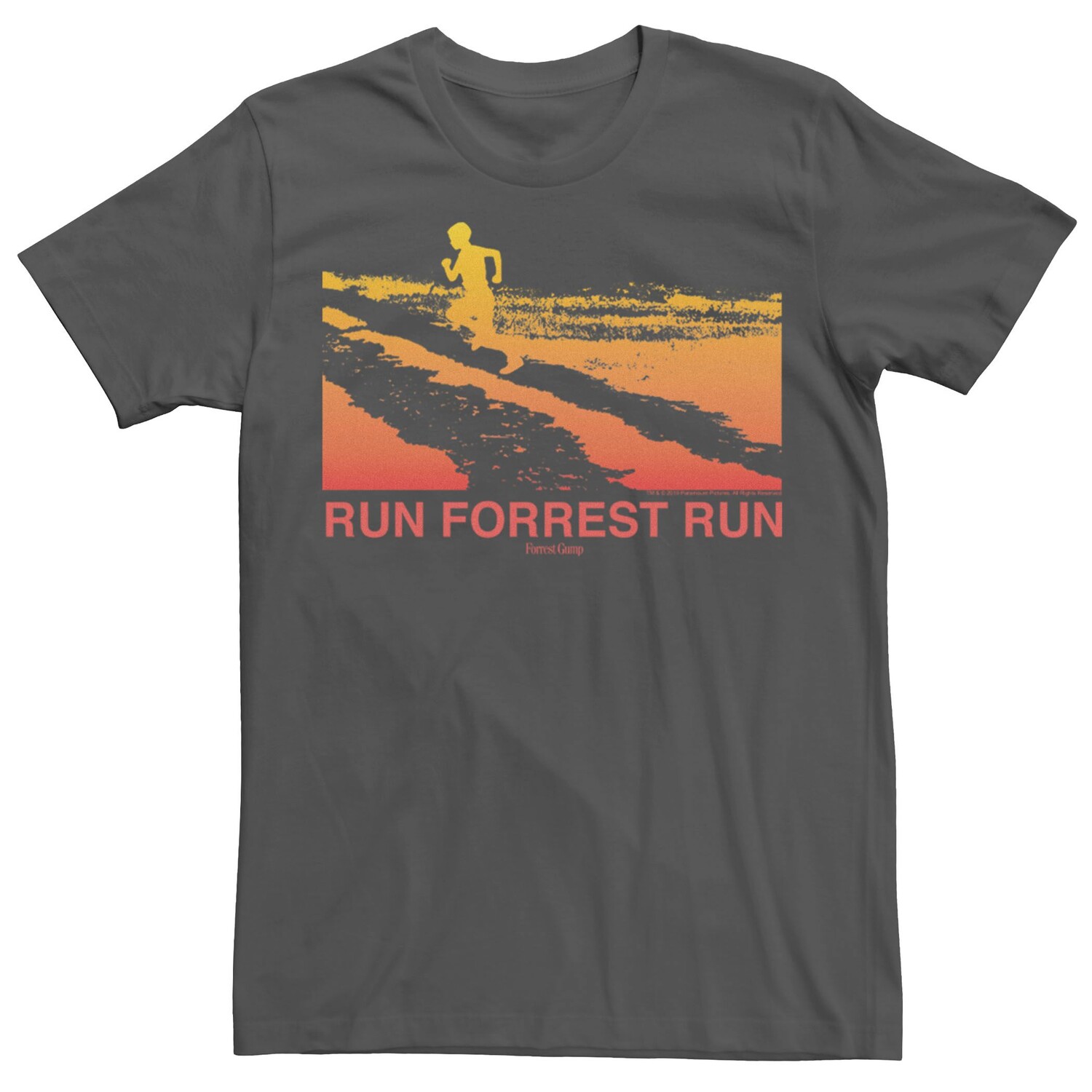 

Мужская футболка Forrest Gump Run Forrest Run Licensed Character