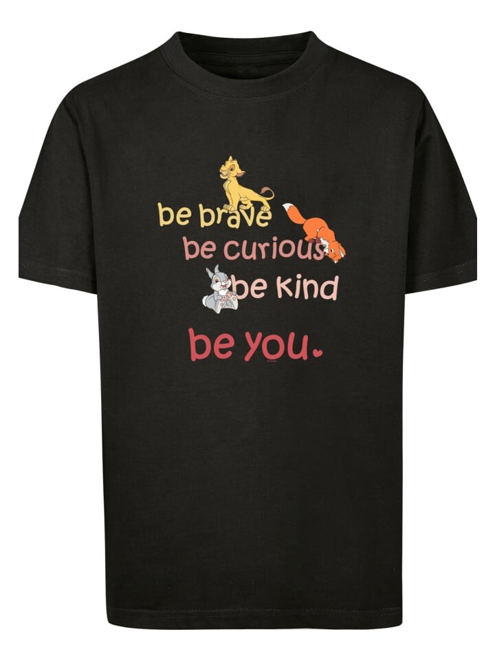 

Футболка F4NT4STIC Disney Be Brave Be Curious, черный