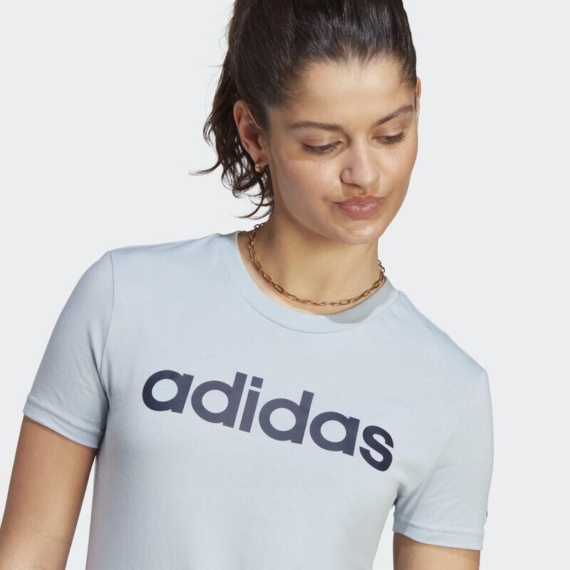 Спортивная футболка Adidas, цвет blau/petrolblau — фото 4