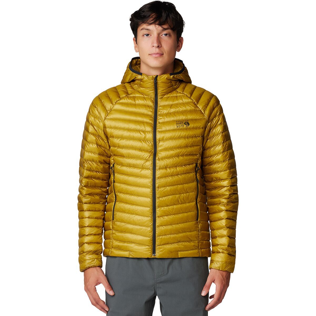 

Куртка с капюшоном Ghost whisperer Mountain Hardwear, цвет dark bolt