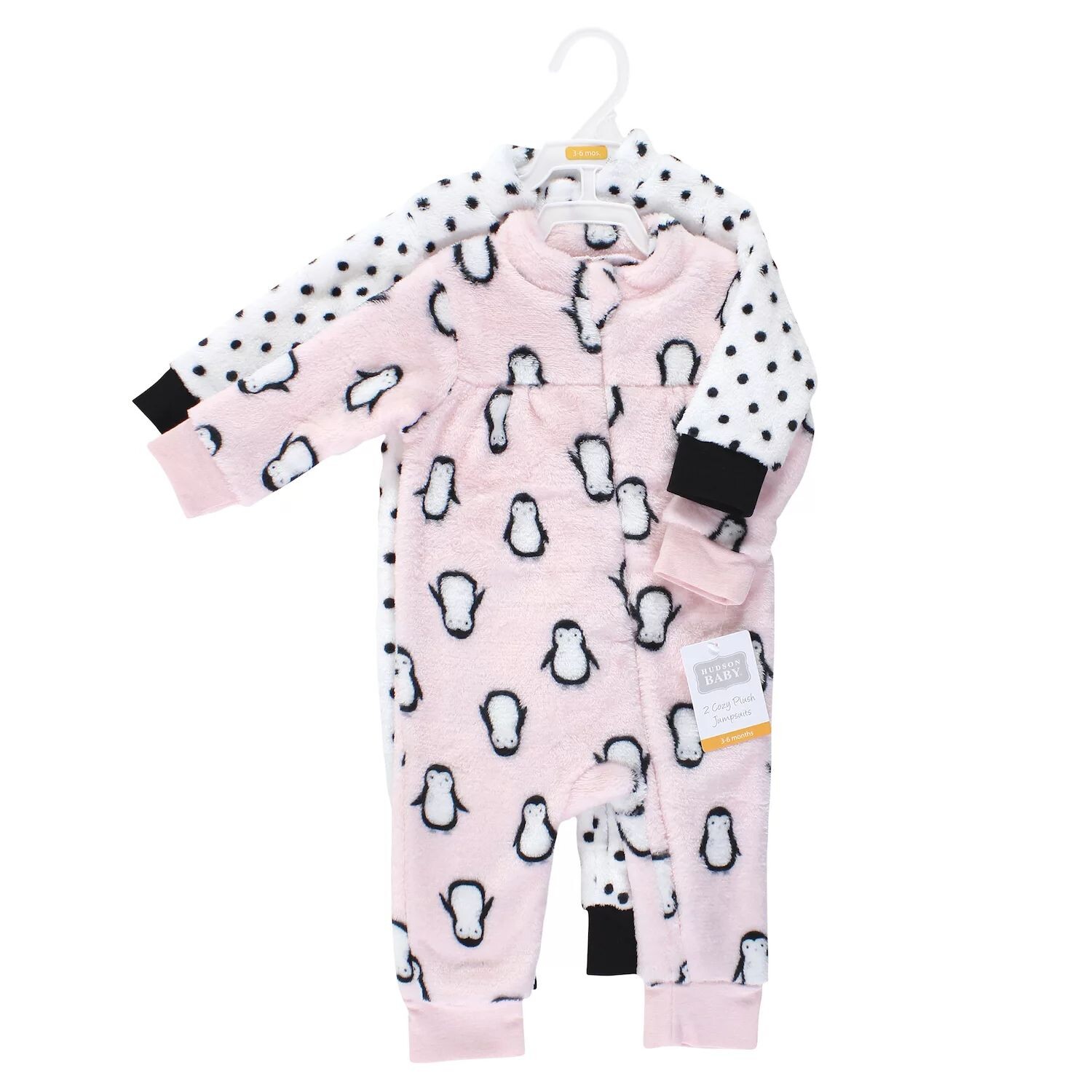 

Комплект комбинезонов Hudson Baby, 2 предмета, розовый
