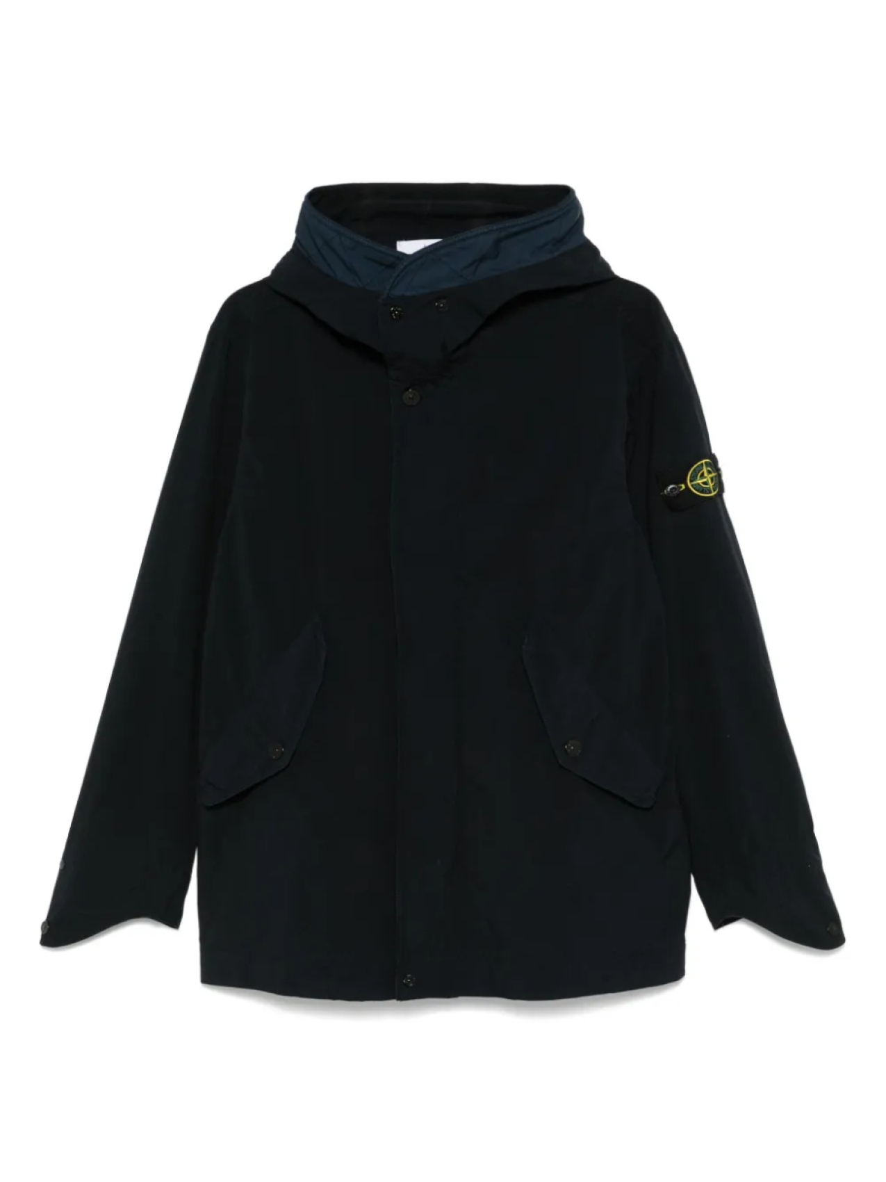

Куртка с нашивкой Compass Stone Island, синий