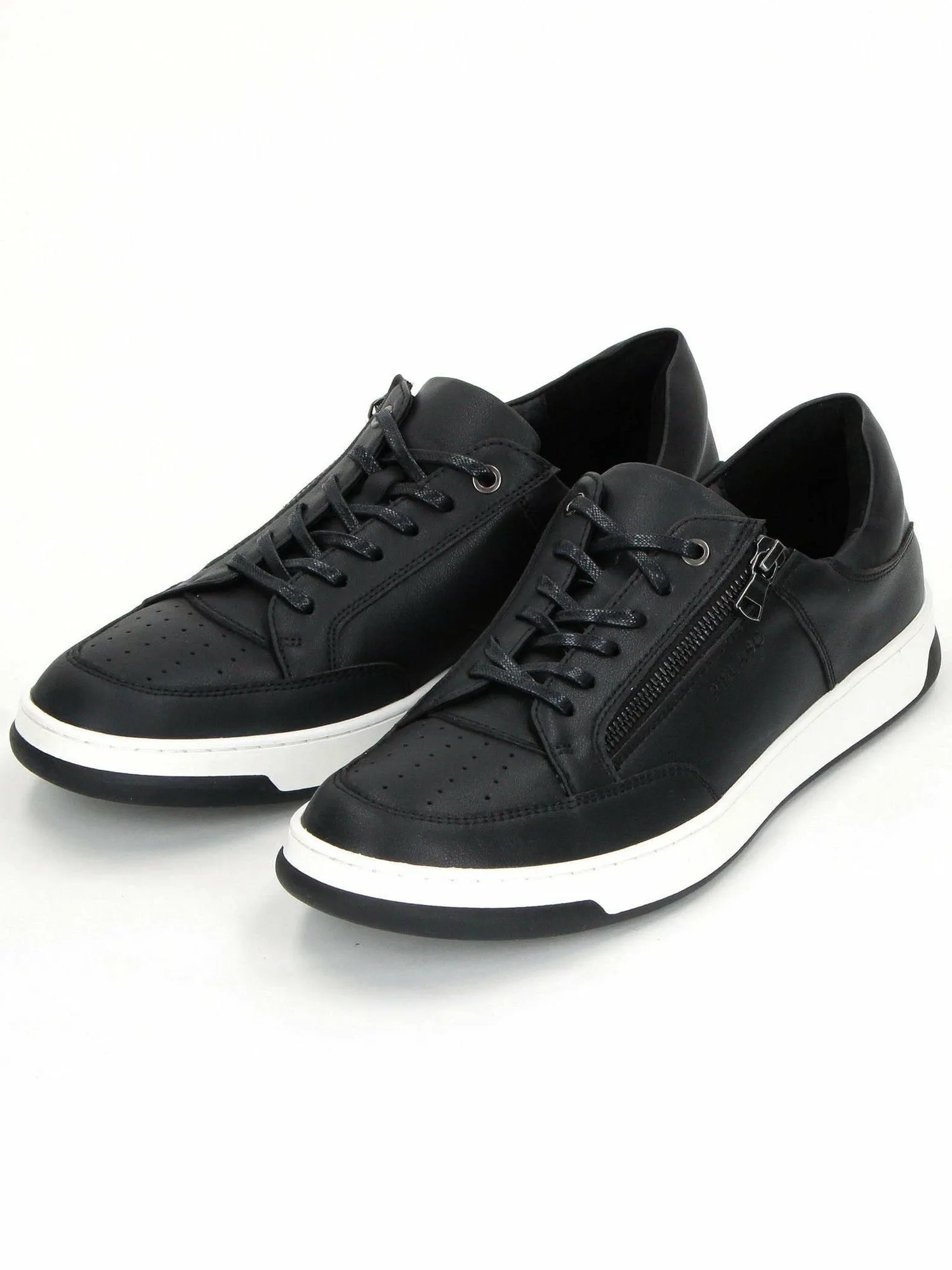 Кроссовки с боковой молнией NICOLE CLUB FOR MEN, 49 Black