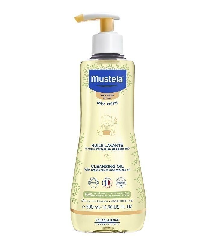 

Mustela Bebe моющее масло для детей, 500 ml