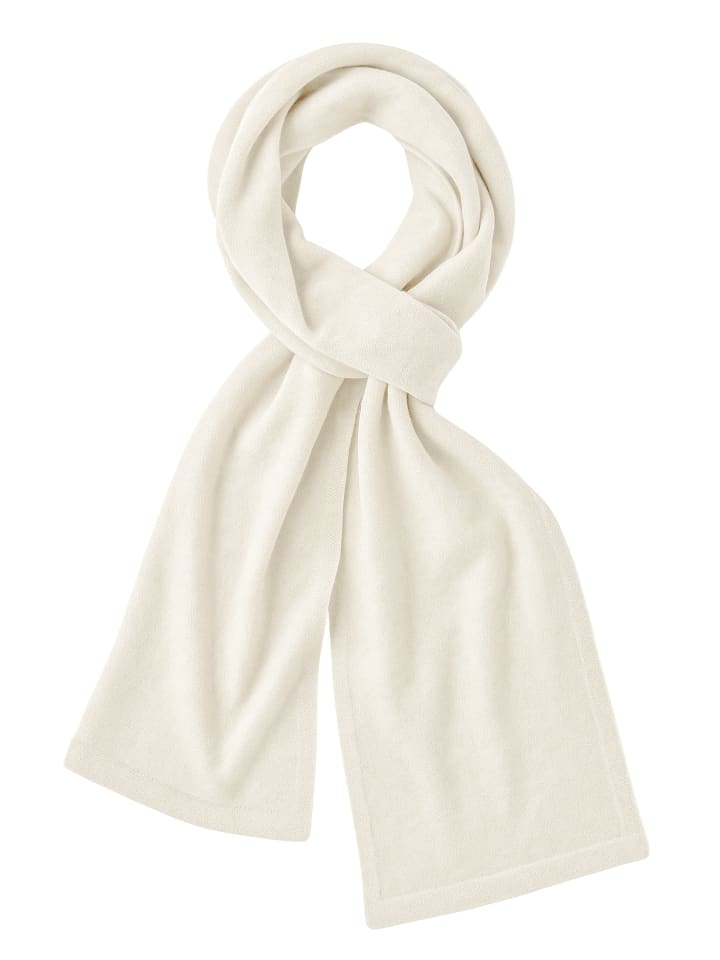 

Зимний шарф "Роскошь" бежевого цвета collezione alessandro