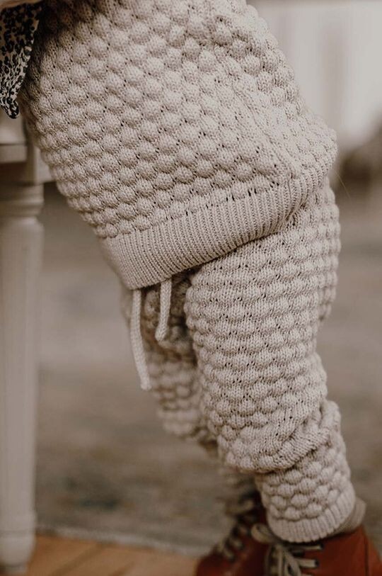 

Шерстяные брюки для мальчика 027151 Bowie Pants That's mine, бежевый