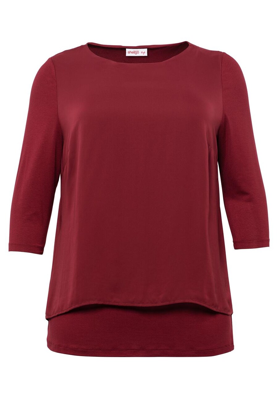

Блузка SHEEGO, цвет Ruby red