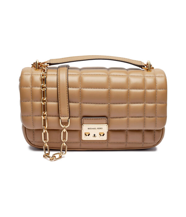 

Сумка через плечо из кожи Tribecca Michael Kors, желтый