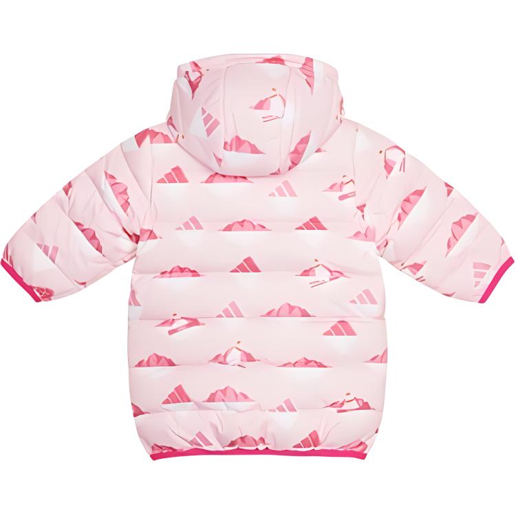 Adidas Пуховик Kids Pink/Rose Red Infant And Toddler — фото 4