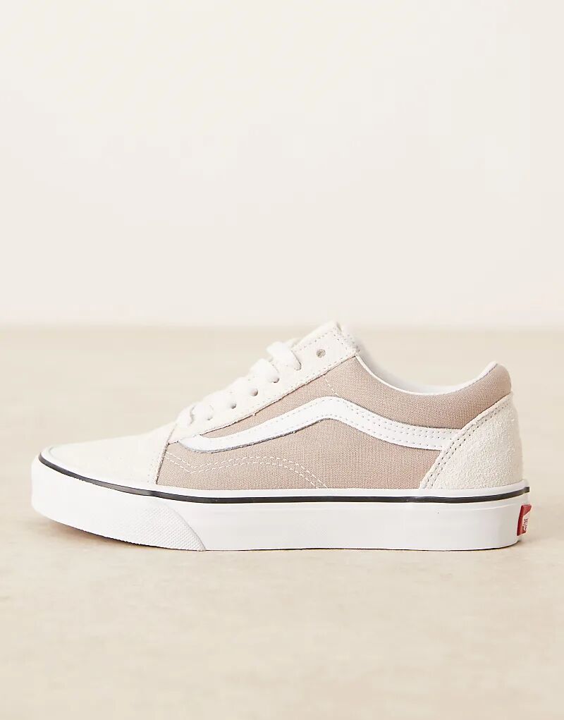 Кроссовки Vans Old Skool в нейтральных двухцветных тонах — фото 2