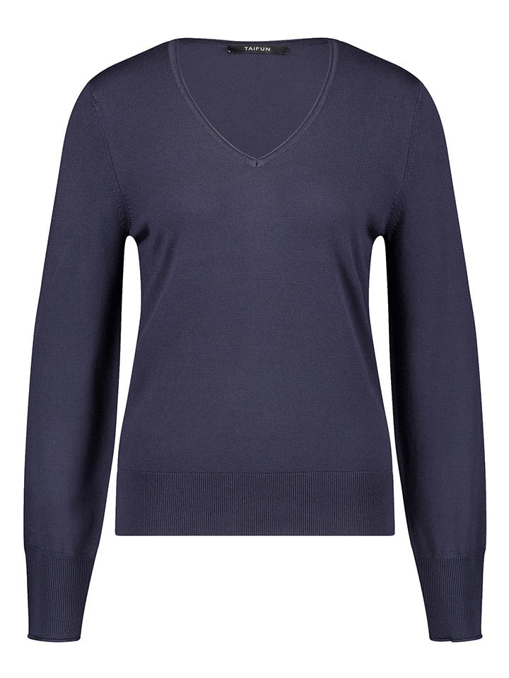 

Свитер TAIFUN, темно-синий