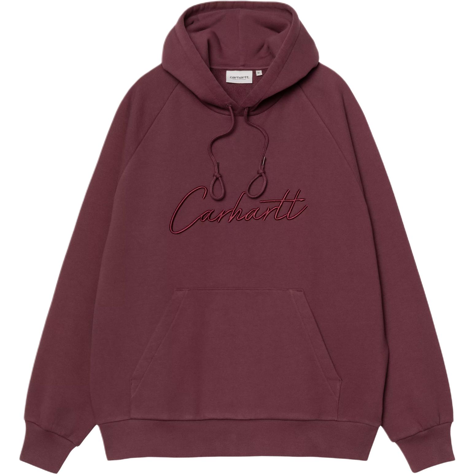 

Худи с вышитым логотипом Carhartt WIP, темно-красный