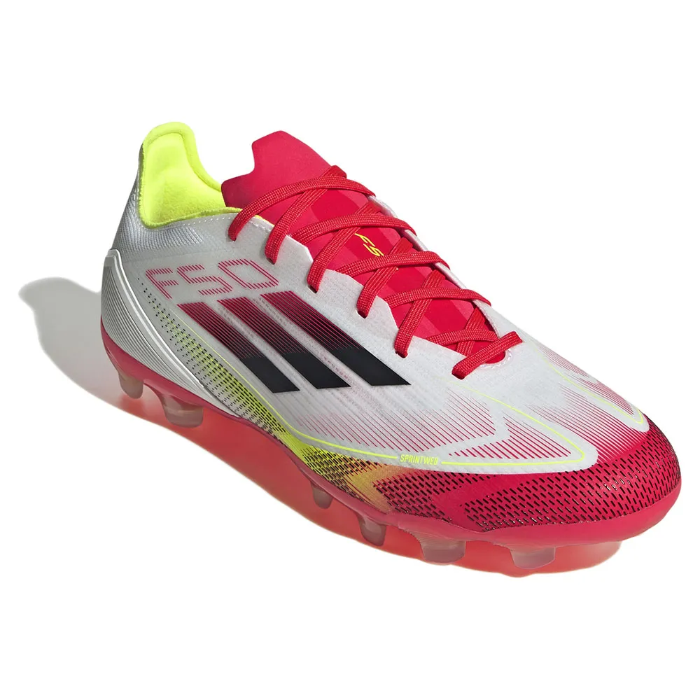Футбольные бутсы adidas F50 Pro MG, белый — фото 4