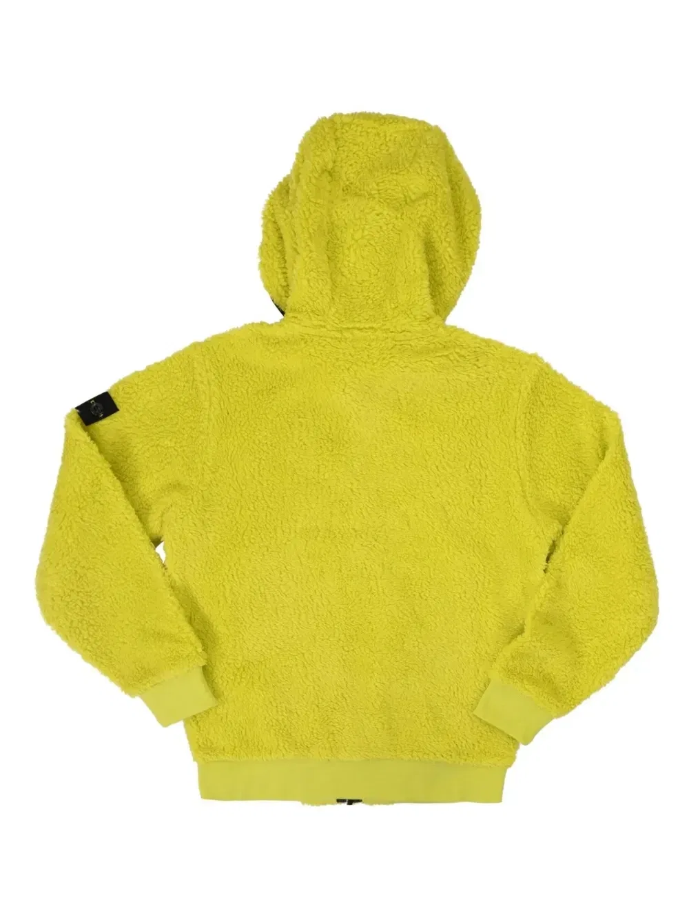 Флисовая куртка Stone Island Junior, желтый — фото 2