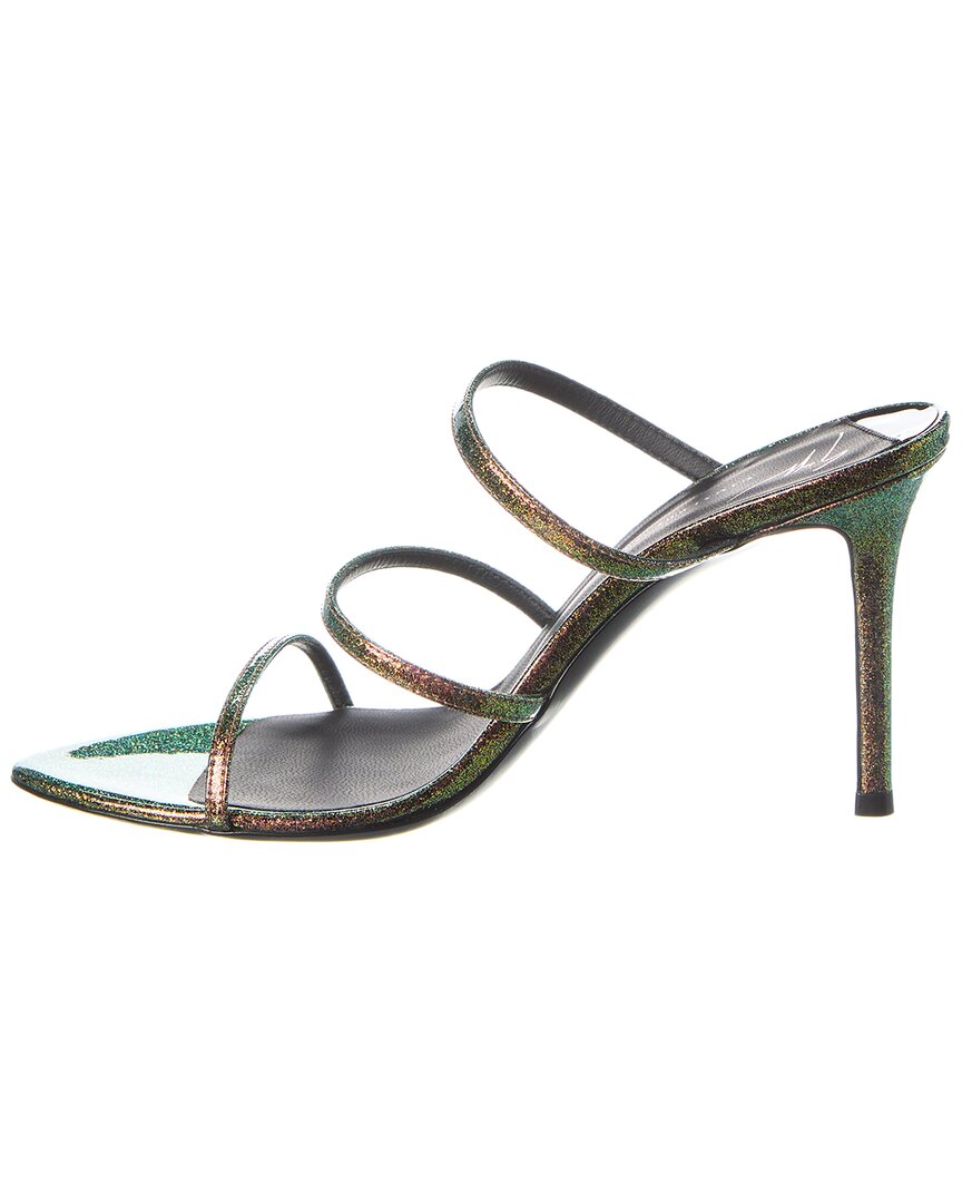 Giuseppe Zanotti Alimha 90 Vinyl Sandal, черный — фото 2