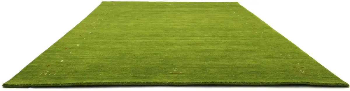 

Ковер из шерсти Morgenland "GABBE FEIN FENTH ", прямоугольный, чистая новая шерсть, красочная кайма, гостиная 300х400 см, зеленый
