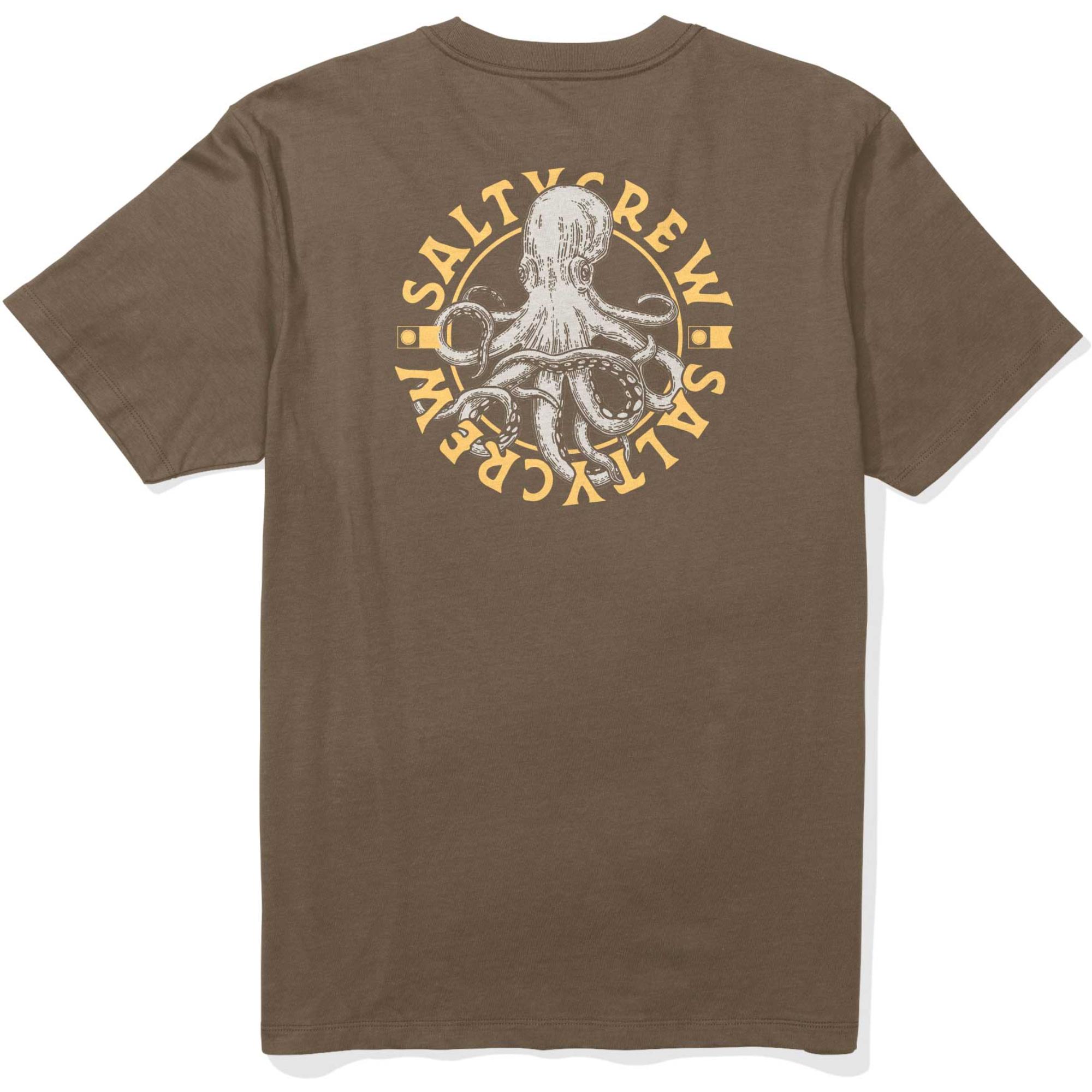 

Мужская футболка премиум-класса "Щупальца" Salty Crew, Teak