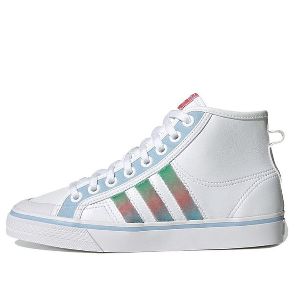 

Кроссовки оригинальные nizza hi shoes Adidas, белый