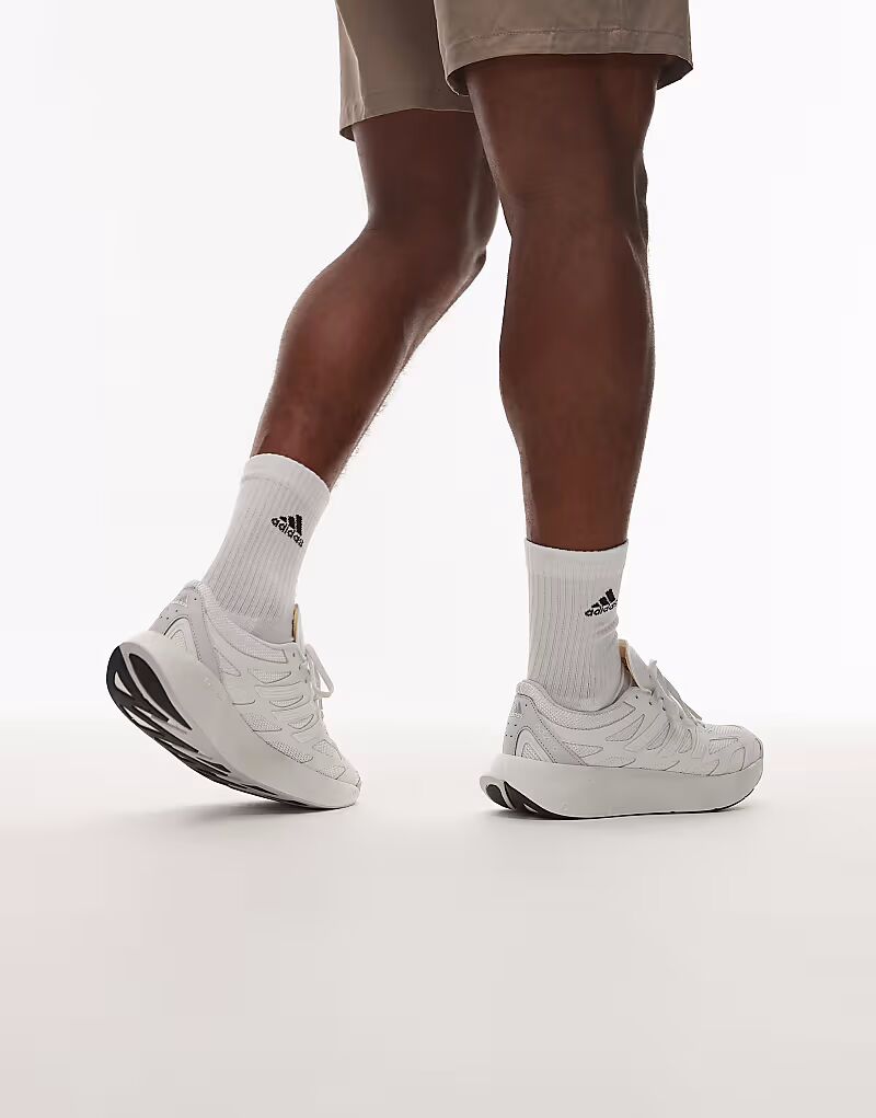 Кроссовки Adidas Originals Adizero Aruku белого цвета — фото 3