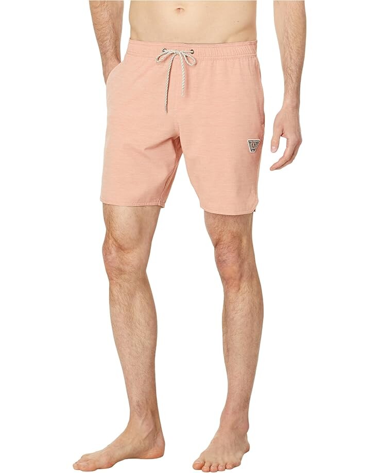 

Плавки VISSLA Solid Sets 17.5" Ecolastic, цвет Dusty Orange