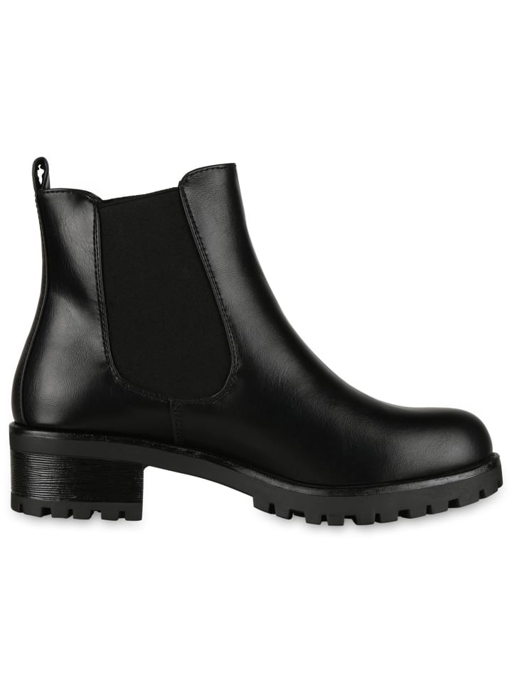 Ботинки челси VAN HILL Chelsea Boots Madison, цвет Schwarz Velours — фото 3