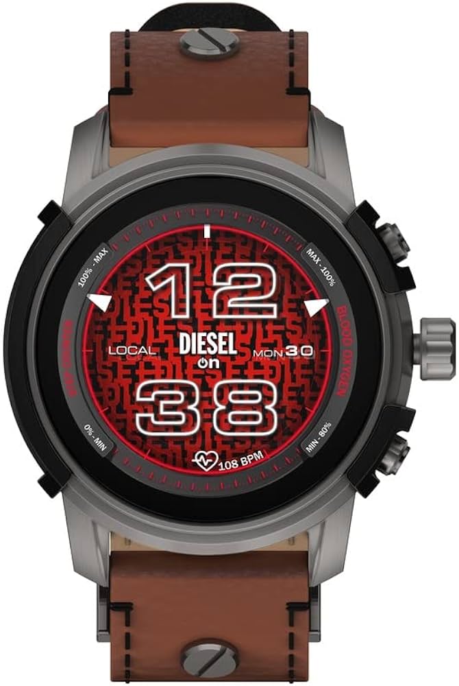 

Мужские кварцевые часы Diesel Griffed 45,5 мм, коричневый