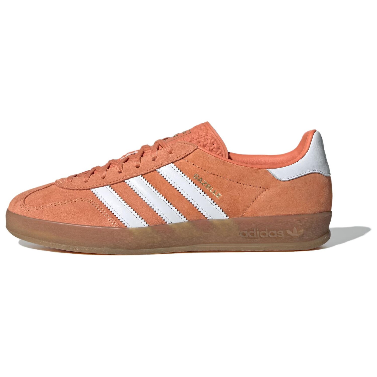 

Кроссовки adidas originals GAZELLE INDOOR Skateboarding Shoes Women's Low-top Orange/White, коричневый