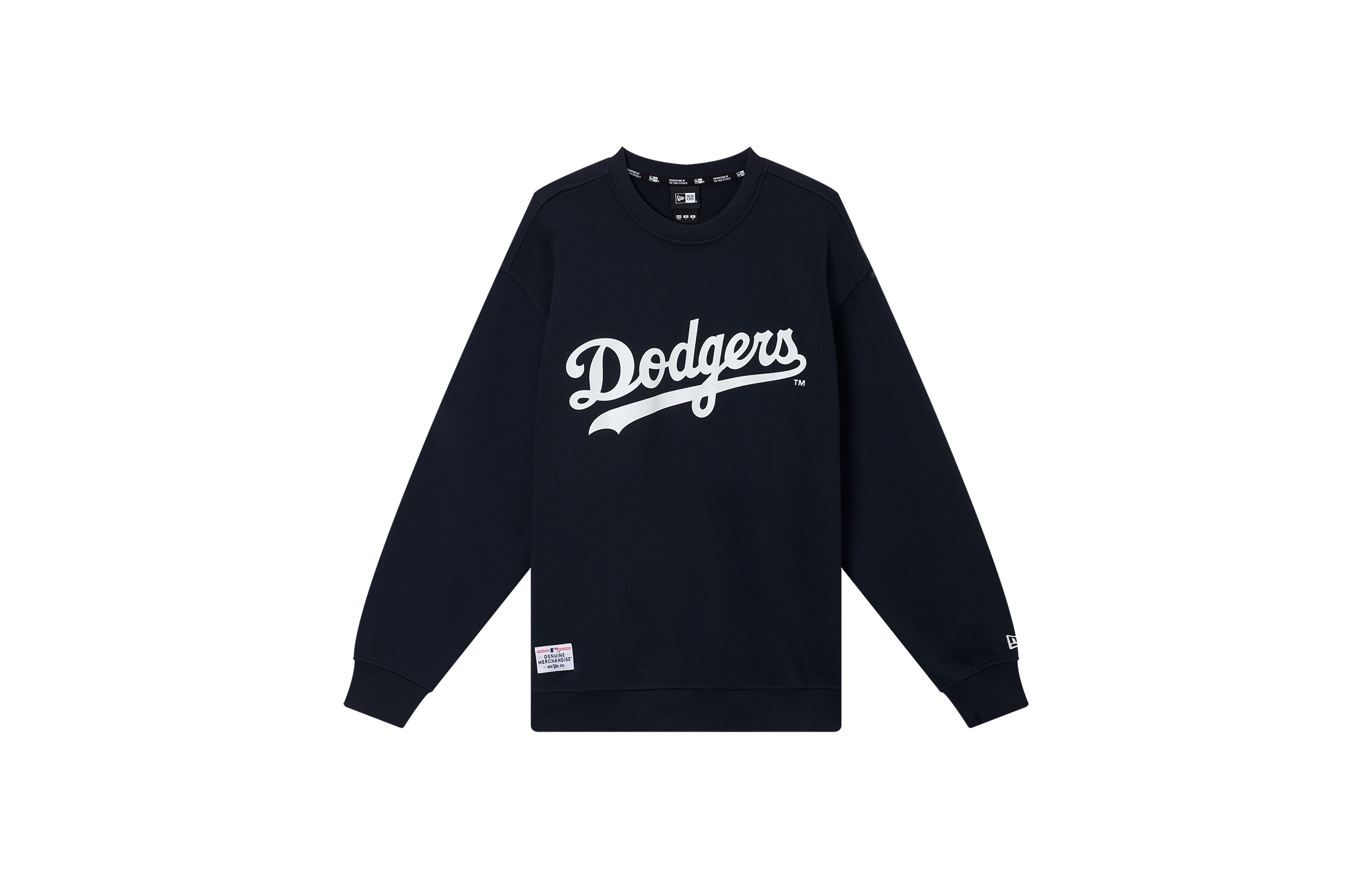 

New Era Толстовка унисекс, черные, с круглым вырезом, средней толщины, стандартного размера