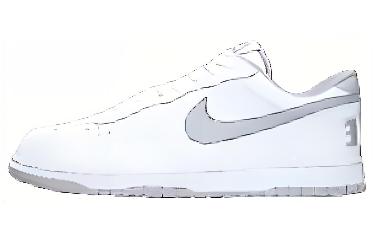 

Кроссовки Nike Big Nike Low White Wolf Grey, Белый, Кроссовки Nike Big Nike Low White Wolf Grey