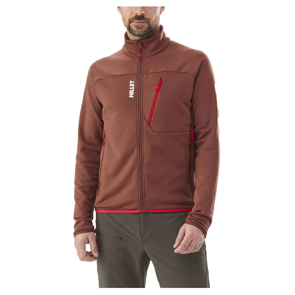 

Флис Millet Seneca full zip, коричневый