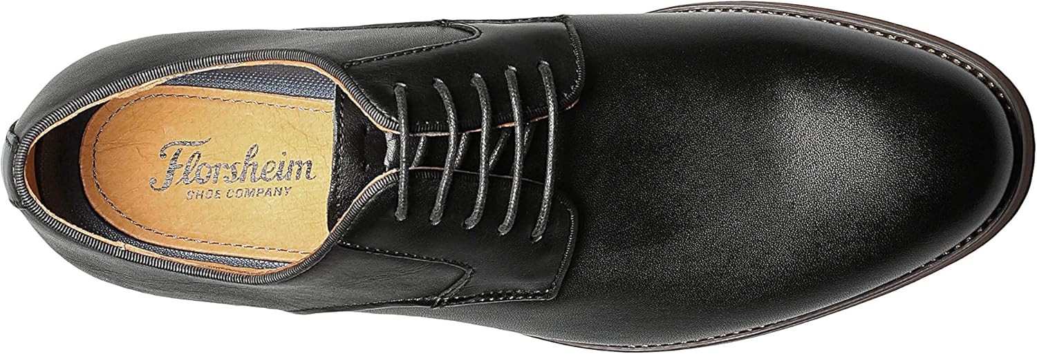 Мужские оксфорды Florsheim Blaze с простым носком, черный — фото 4