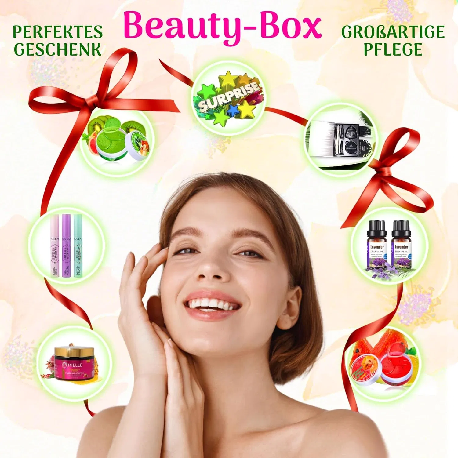 Подарочный набор косметики P-Beauty Beauty Box с 10 продуктами P-Beauty Cosmetic Accessories — фото 3