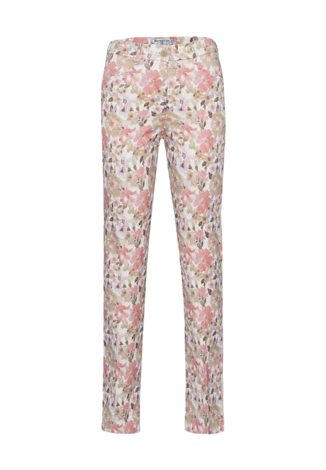 

Брюки Lorella kick fabric со средней посадкой и стандартным кроем Raphaela By Brax, цвет 47 hibiscus