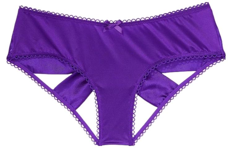 Трусы женские Victoria's Secret ягодно-фиолетовые, 1 упаковка (Ягодно-фиолетовые) — фото 2